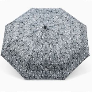 The Sak Artist Circle Umbrella Soulful Desert black and white print